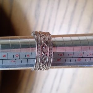 Adjustable Sterling Silver Thumb Ring 8.5